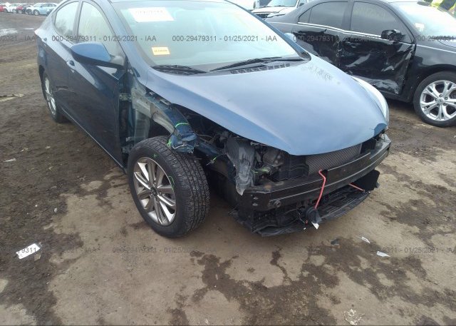 KMHDH4AE1GU501957 2016 HYUNDAI ELANTRA