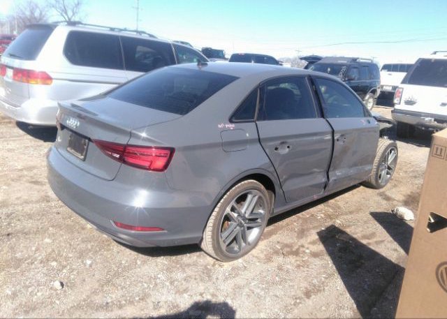 2020 AUDI A3 SEDAN VIN: WAUAUGFF0LA040801
