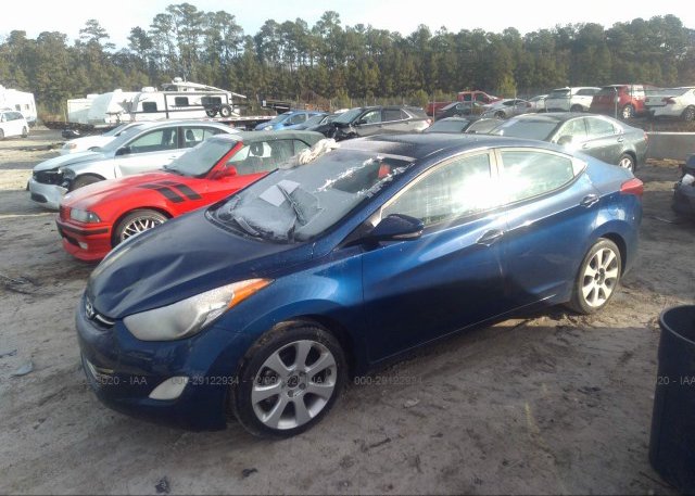 из сша 2013 HYUNDAI ELANTRA KMHDH4AE3DU748960