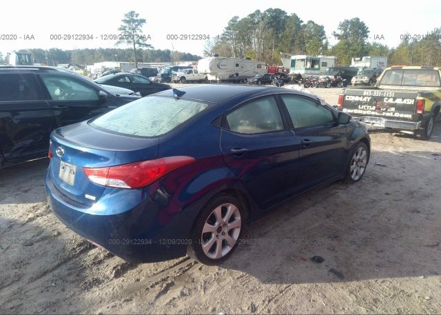 цена в сша 2013 HYUNDAI ELANTRA KMHDH4AE3DU748960