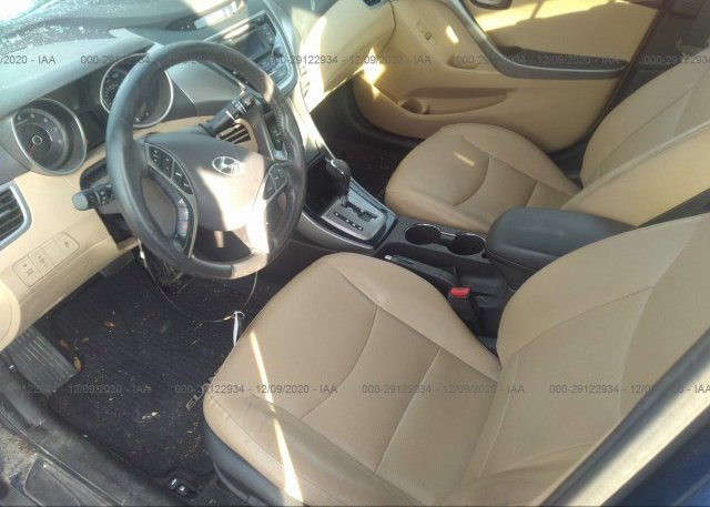 пригнать из сша 2013 HYUNDAI ELANTRA KMHDH4AE3DU748960