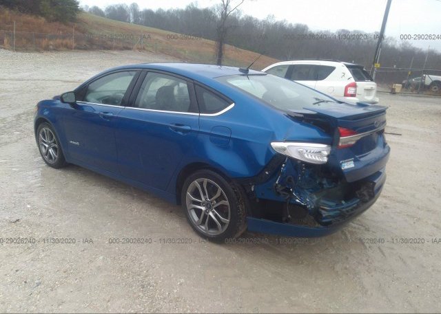 купить 2017 FORD FUSION 3FA6P0LU5HR315480