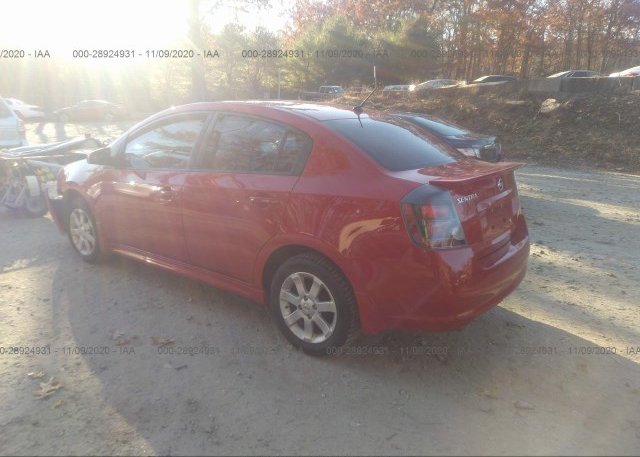 купить 2012 NISSAN SENTRA 3N1AB6AP0CL687326