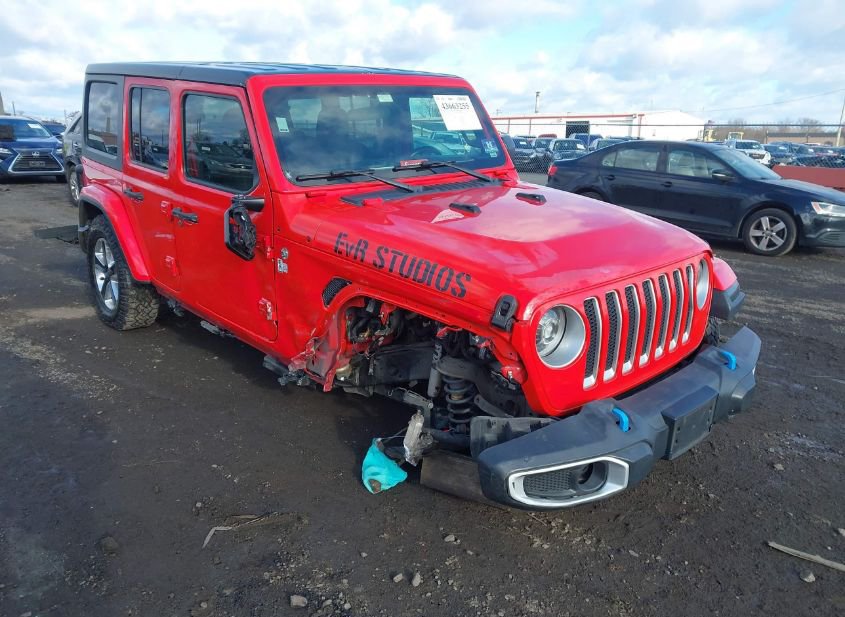2019 JEEP WRANGLER UNLIMITED SAHARA 4X4 photo