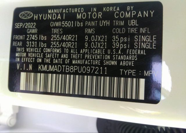 2023 GENESIS GV70(VIN: KMUMADTB8PU097211
