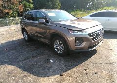 2020 HYUNDAI Santa Fe SE VIN 5NMS23AD1LH141539 фото с аукциона 5