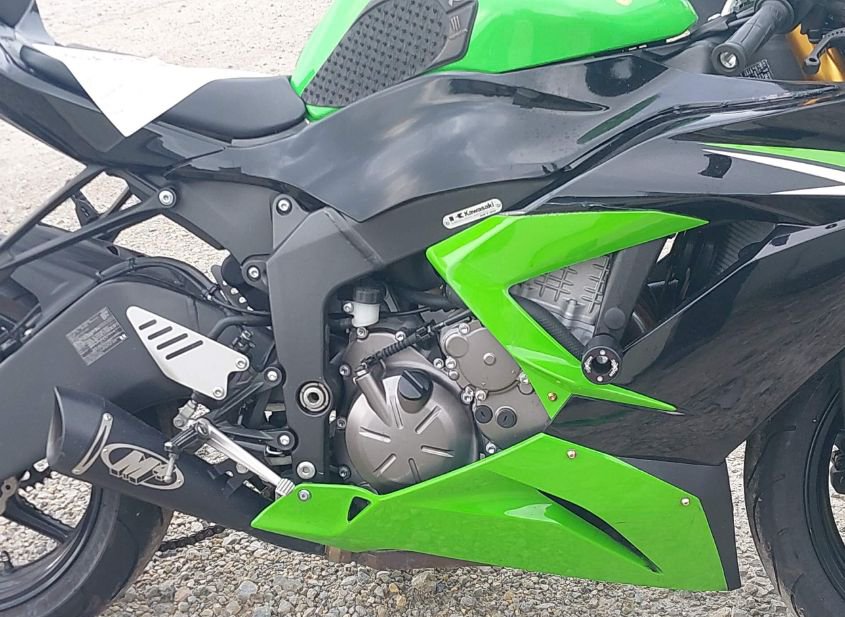 Sold 2013 KAWASAKI ZX636 E in DAYTON, OH - SalvageBid