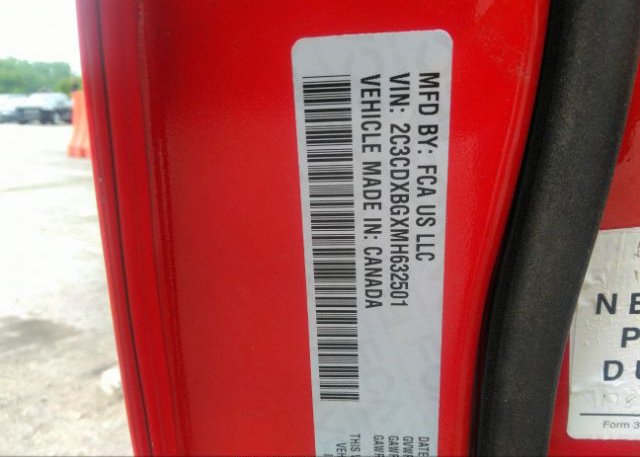 2021 DODGE CHARGER(VIN: 2C3CDXBGXMH632501