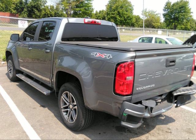 2021 CHEVROLET COLORADO(VIN: 1GCGTBEN5M1137893