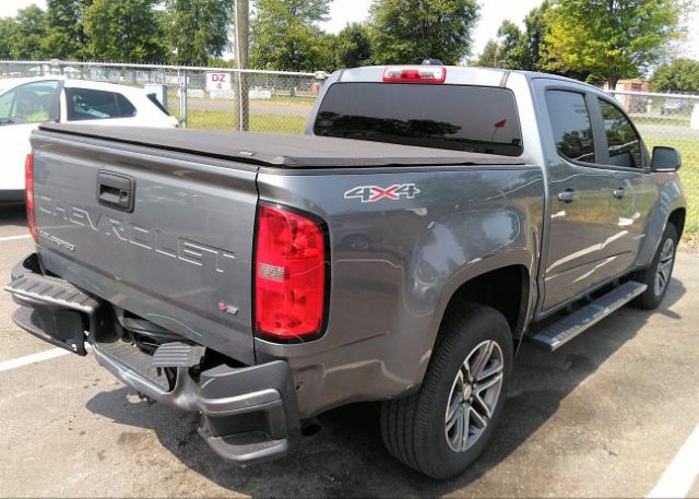 2021 CHEVROLET COLORADO(VIN: 1GCGTBEN5M1137893