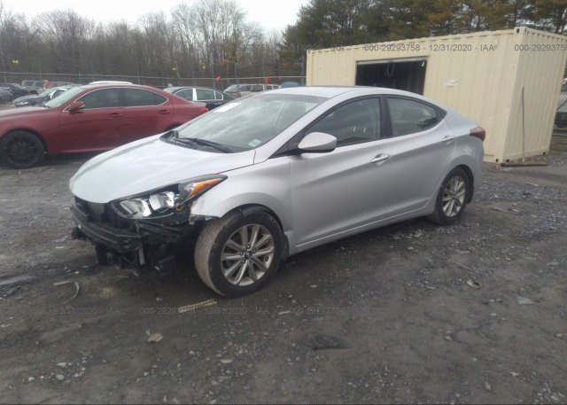 из сша 2016 HYUNDAI ELANTRA KMHDH4AEXGU488027