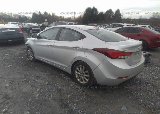 купить 2016 HYUNDAI ELANTRA KMHDH4AEXGU488027