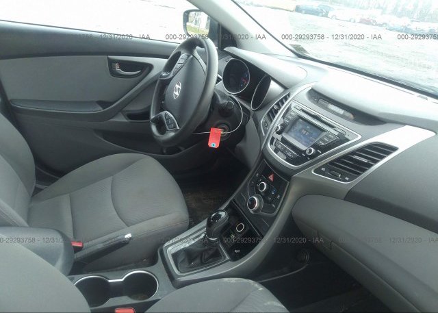 пригнать из сша 2016 HYUNDAI ELANTRA KMHDH4AEXGU488027