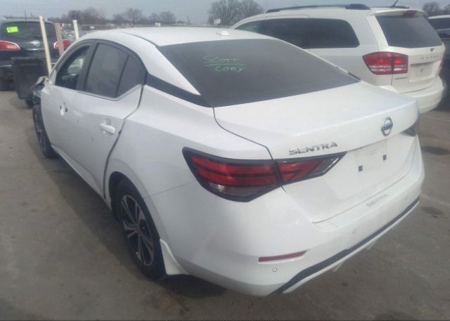2021 NISSAN SENTRA(VIN: 3N1AB8CV2MY325607