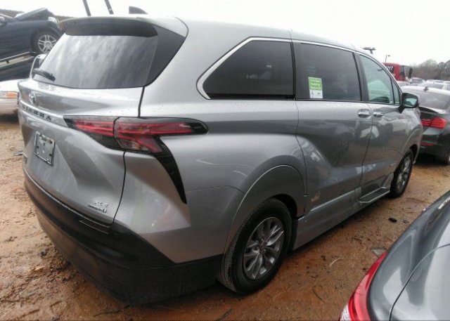 2021 TOYOTA SIENNA(VIN: 5TDYSKFC4MS037842