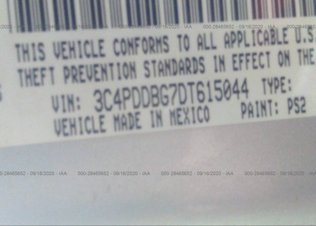 3C4PDDBG7DT615044 2013 DODGE JOURNEY