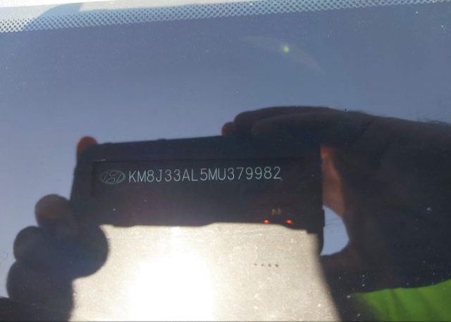 2021 HYUNDAI TUCSON(VIN: KM8J33AL5MU379982