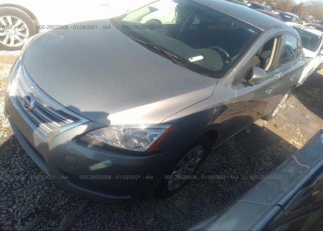 из сша 2014 NISSAN SENTRA 3N1AB7AP8EY282942