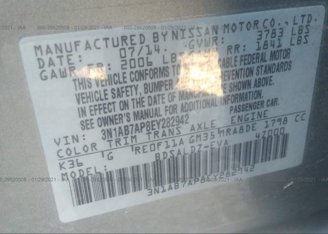 3N1AB7AP8EY282942 2014 NISSAN SENTRA
