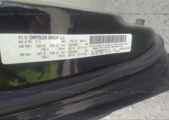 2V4RW3DG8BR691453 2011 VOLKSWAGEN ROUTAN