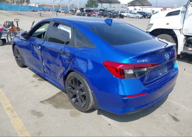 2022 HONDA CIVIC SEDAN(VIN: 2HGFE2F51NH556509