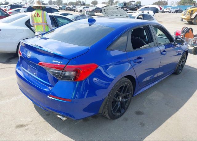 2022 HONDA CIVIC SEDAN(VIN: 2HGFE2F51NH556509
