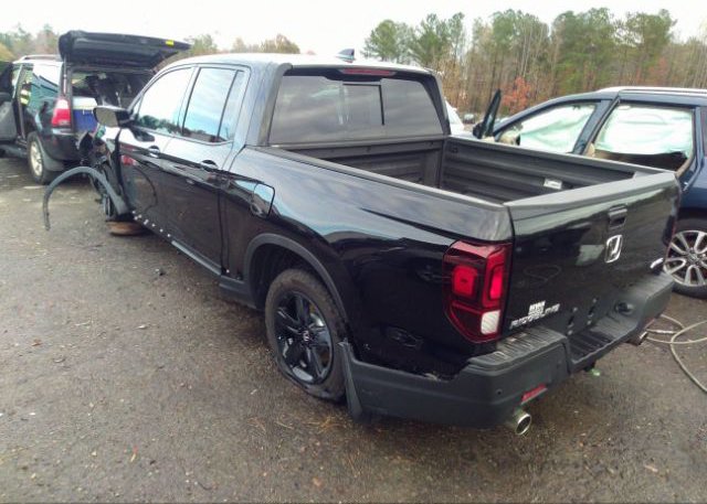 2022 HONDA RIDGELINE(VIN: 5FPYK3F84NB025267