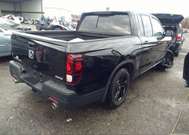2022 HONDA RIDGELINE(VIN: 5FPYK3F84NB025267