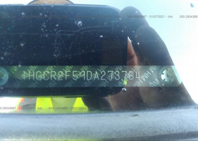 1HGCR2F59DA273764 2013 HONDA ACCORD SDN