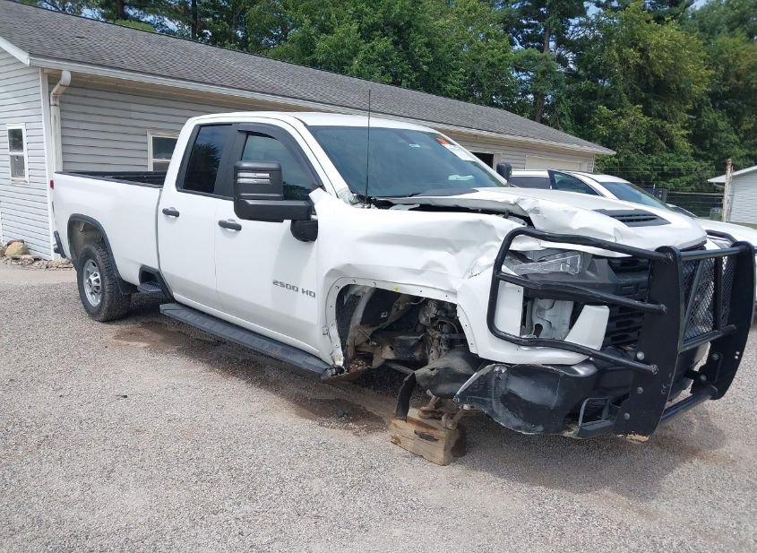 2021 CHEVROLET SILVERADO 2500HD 4WD DOUBLE CAB LONG BED WT photo