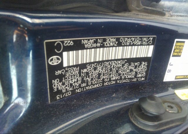 JTDKN3DUXD1712475 2013 TOYOTA PRIUS