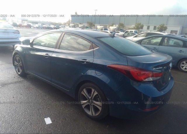 купить 2014 HYUNDAI ELANTRA KMHDH4AH0EU066050