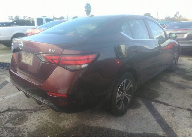 2021 NISSAN SENTRA(VIN: 3N1AB8CV8MY324574