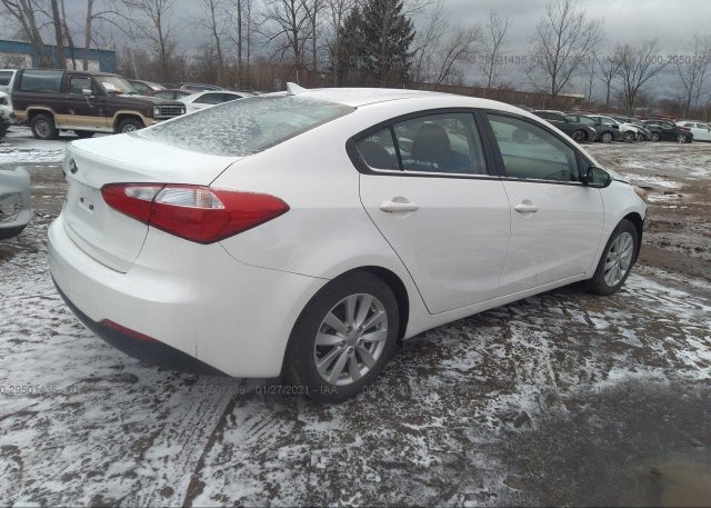 цена в сша 2016 KIA FORTE KNAFX4A61G5563861