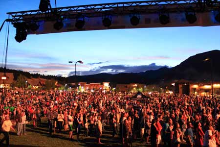 Sunset At Music In The Mountains | Photo: Arts Council of Big Sky