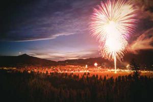 Fireworks In Big Sky Town Center | Photo: Chris Kamman