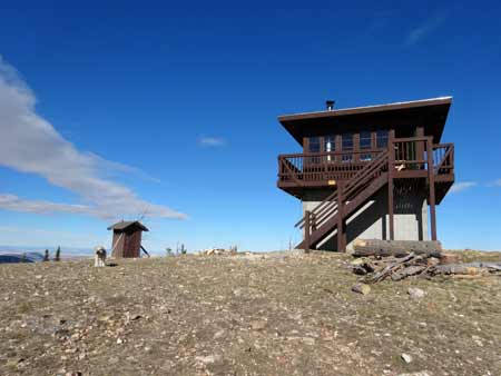 Garnet Mountain Fire Lookout | Photo: D. Lennon