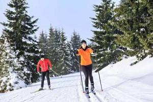 Skate and Track Cross Country Skiing