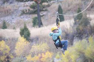 Zip Lining With Kids | Photo: Montana Whitewater