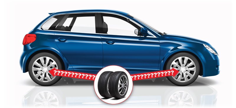 New tires go on front or back New tires go on front or back