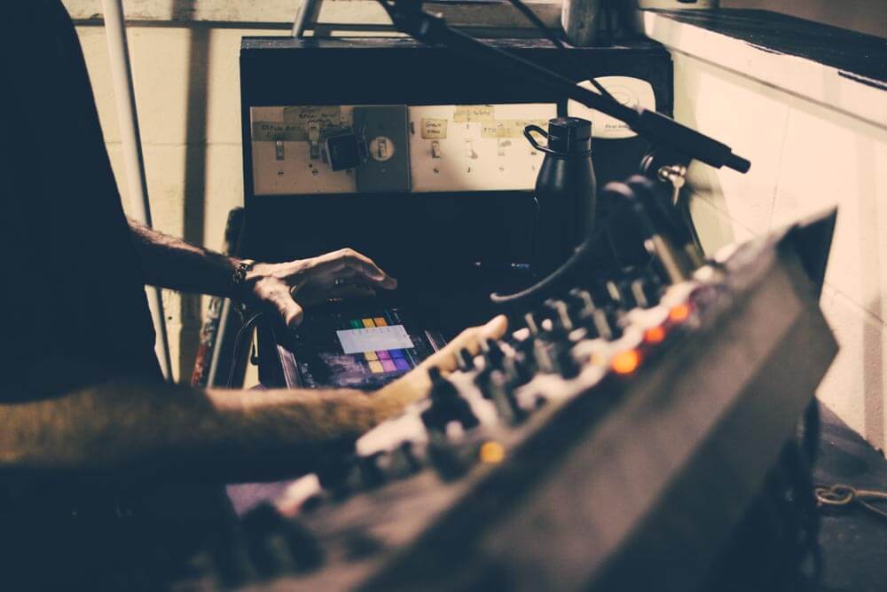 sound board stock photo