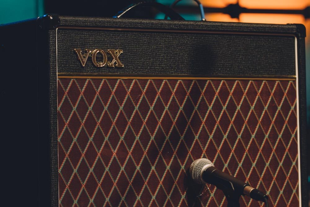 amplifier stock photo