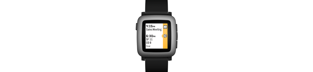 Pebble Time smartwatch