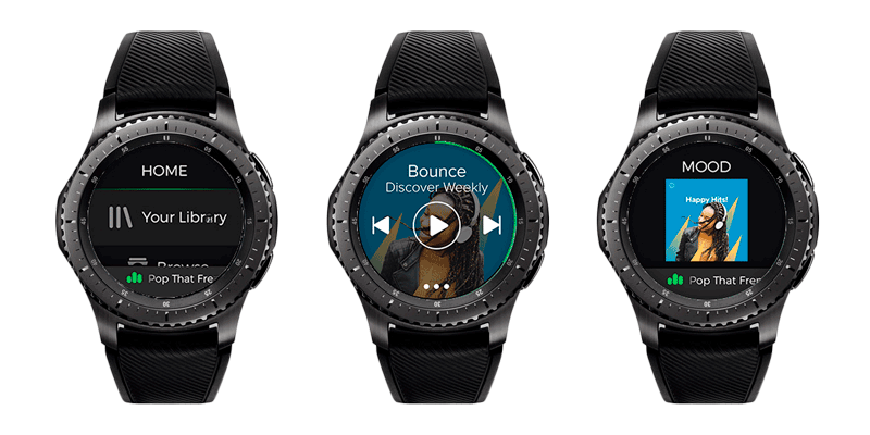 can you play spotify on samsung gear s3