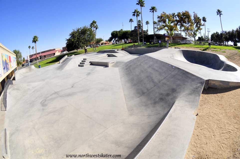 Dana Park Skatepark Barstow, CA West Coast Skateparks