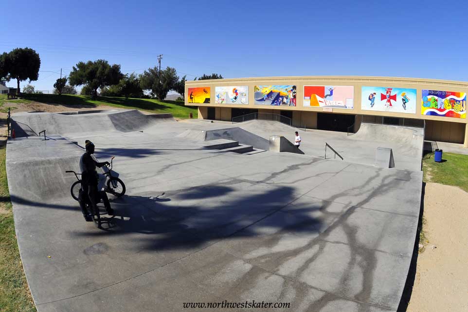 Dana Park Skatepark Barstow, CA West Coast Skateparks