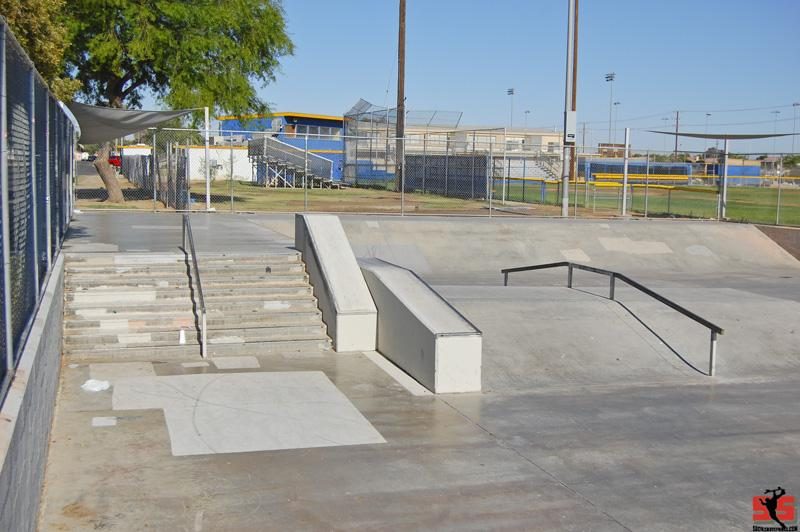 Blake Davis Skatepark Brawley, CA West Coast Skateparks