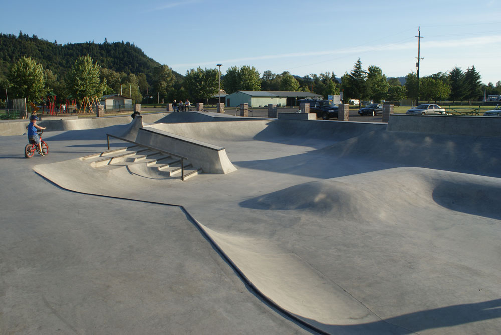 Riverbend Park Skatepark - Winston, OR | West Coast Skateparks