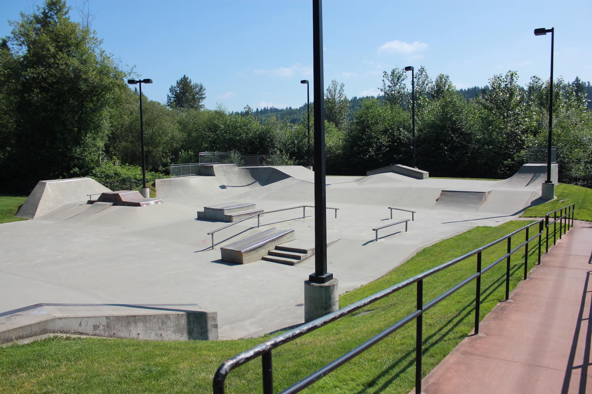 Woodinville Rotary Skate/Bmx Park Skatepark Woodinville, WA West