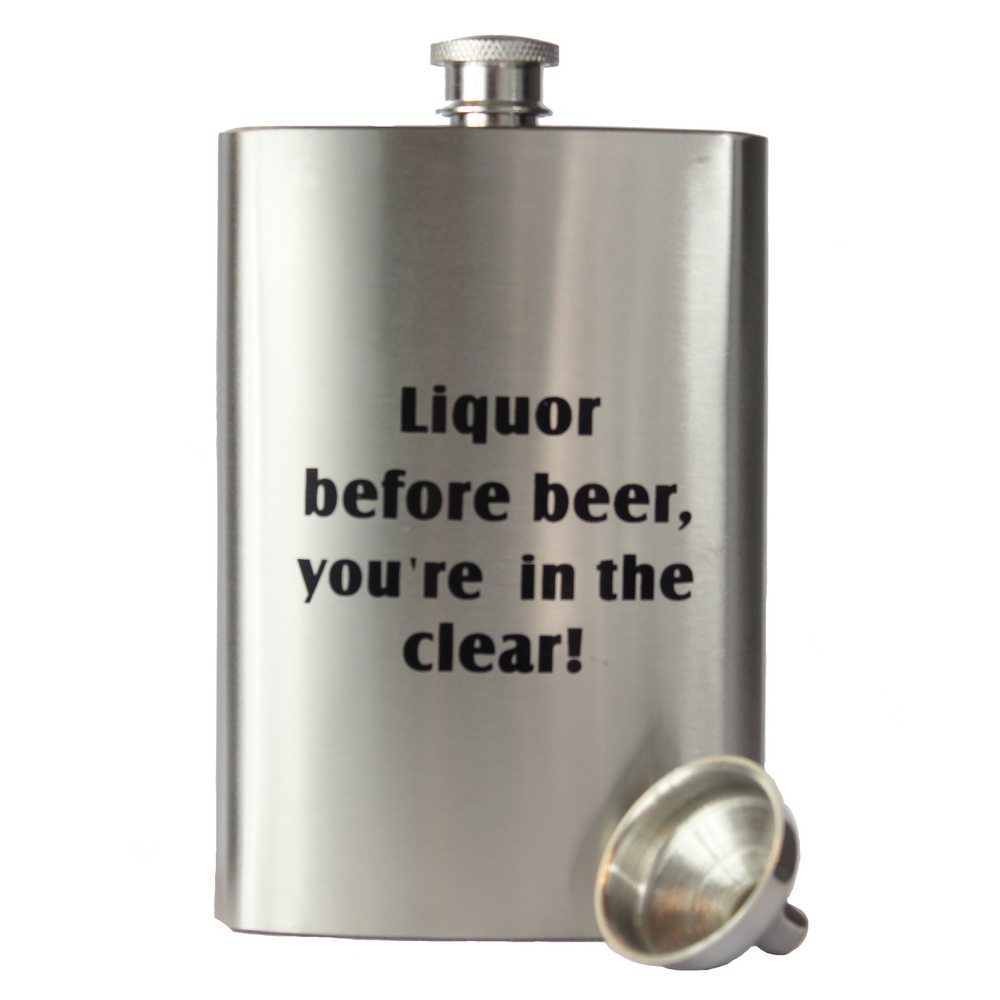 flask beer